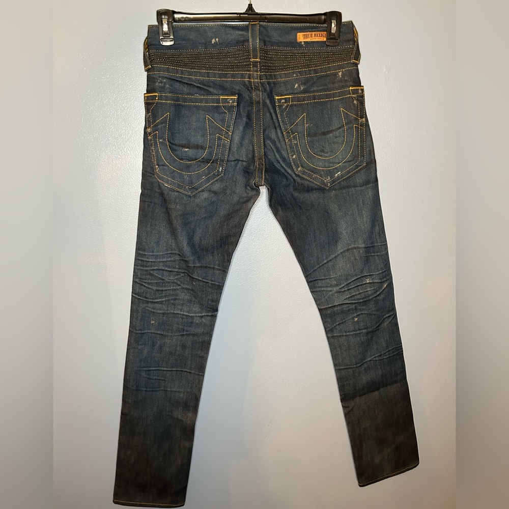 True Religion dark denim washed jeans